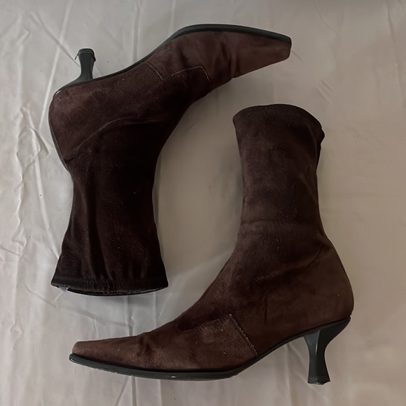 Stuart Weitzman XCURVE SOCK BOOTIE - Picture 2 of 15